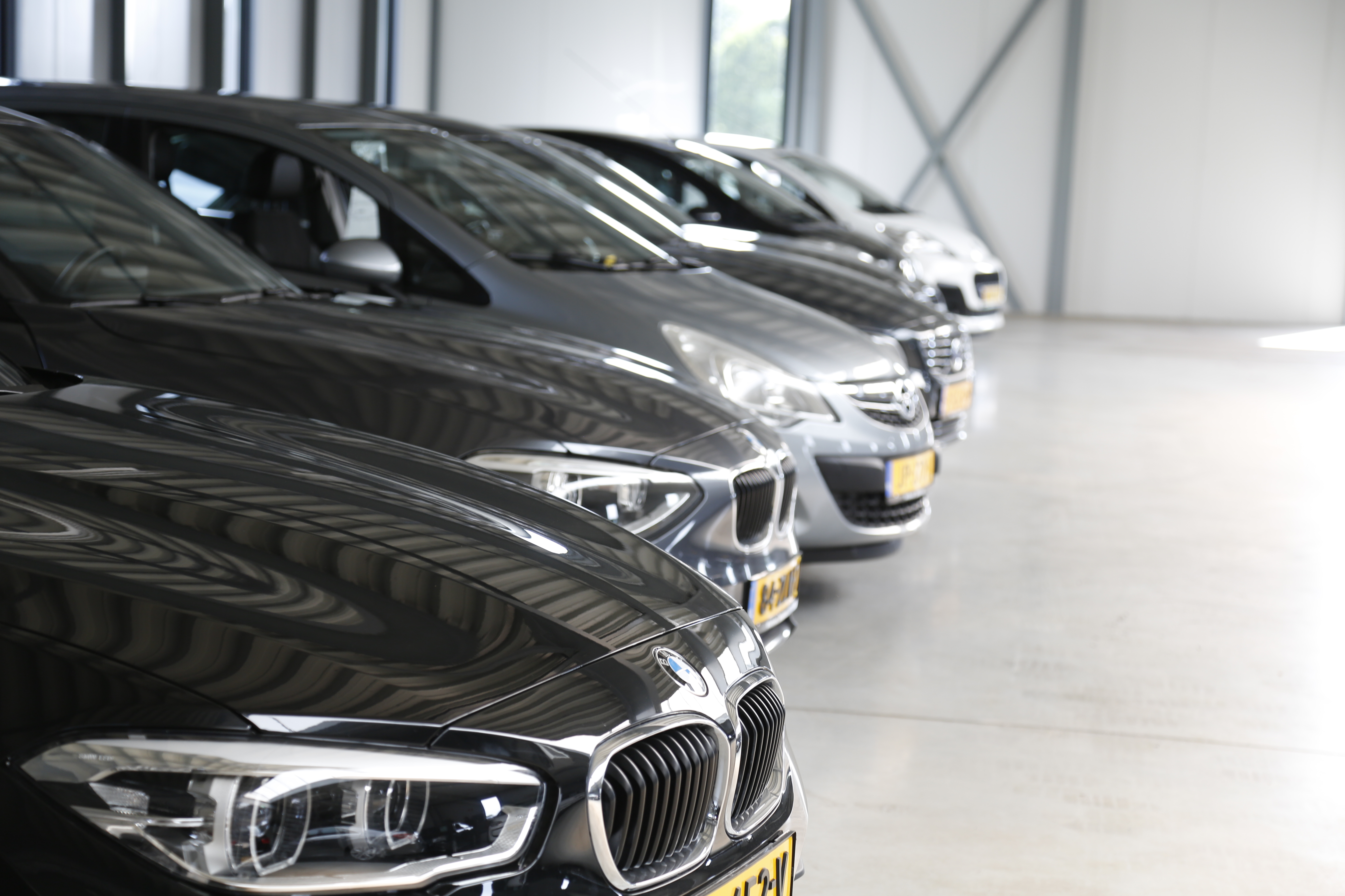 leaseauto's op voorraaed